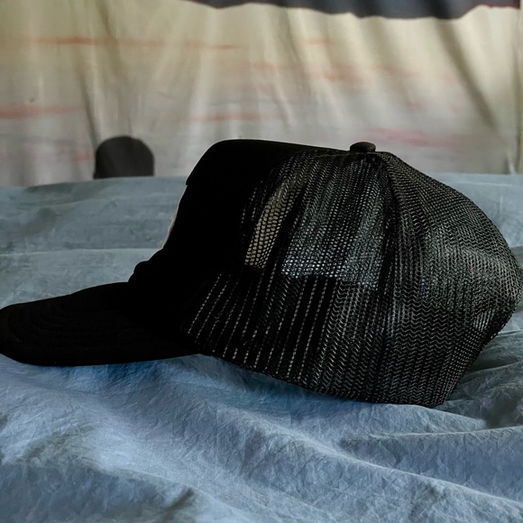 NWT Daboii / Onna Gang Black Embroidered Trucker Hat (Official Merch) - Picture 3 of 5